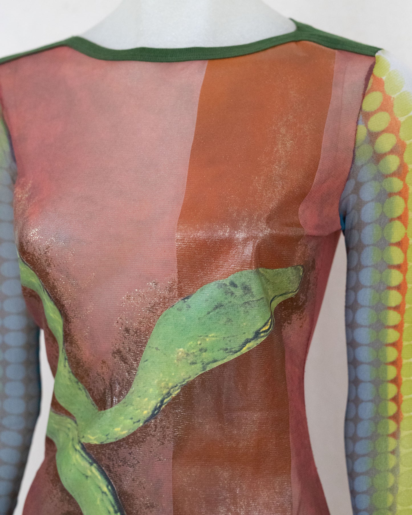 SS 1996 Jean Paul Gaultier Mesh Shirt