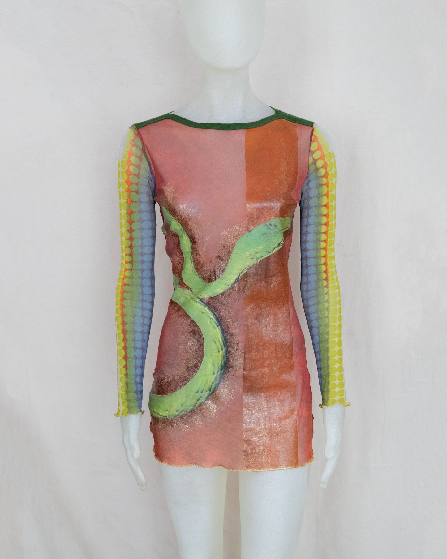 SS 1996 Jean Paul Gaultier Mesh Shirt