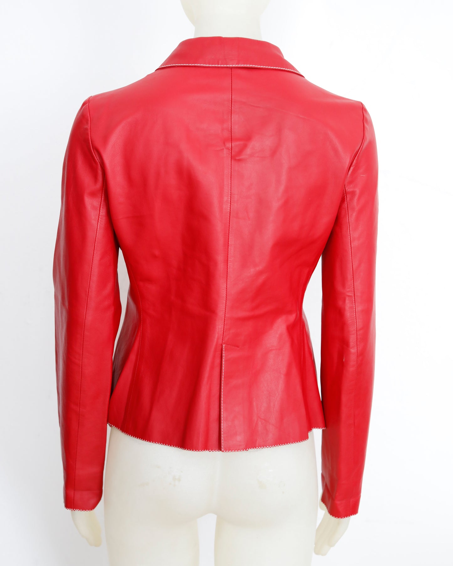 90ies Miu Mie Leather Blazer