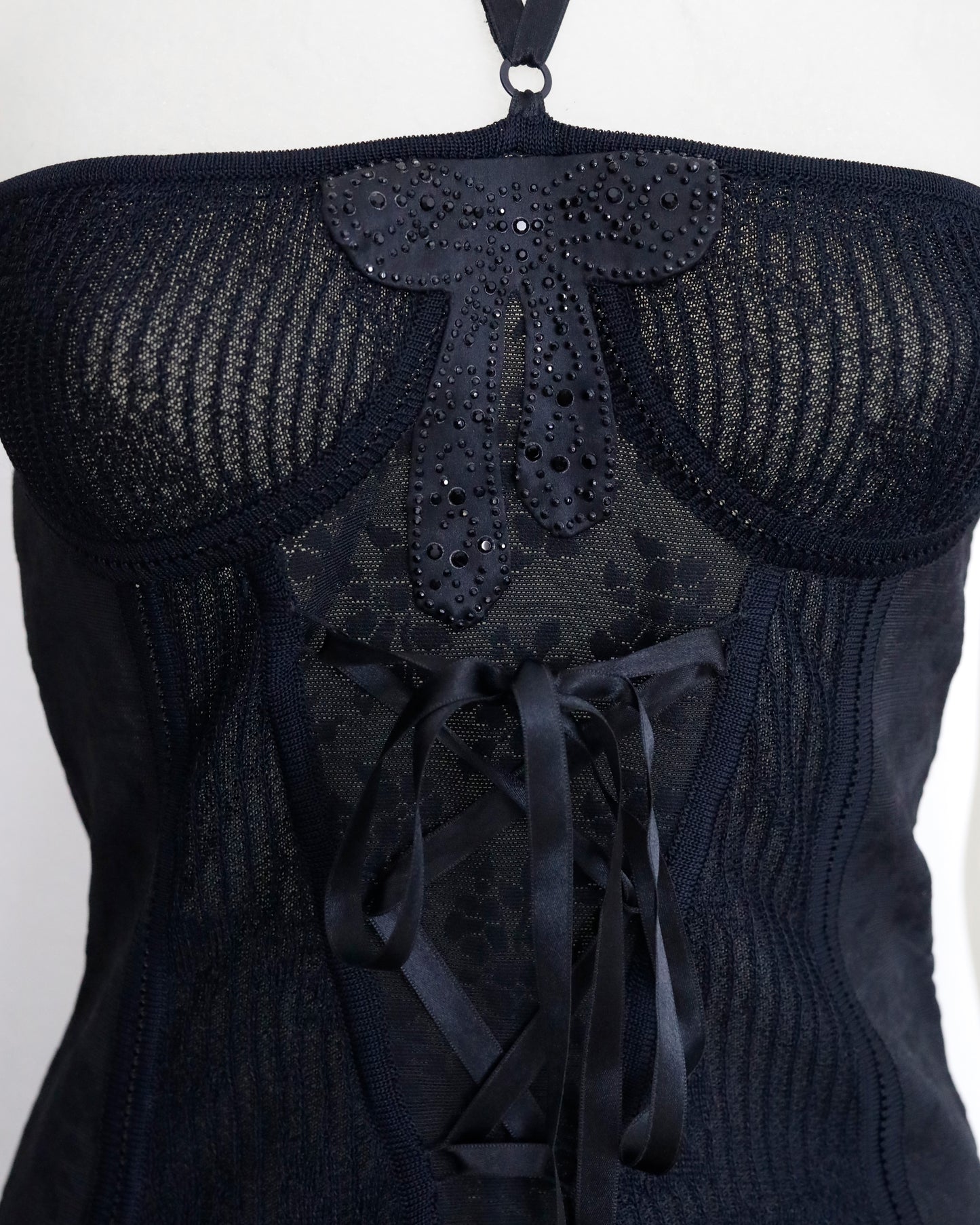 2003 John Galliano Knitted Dress