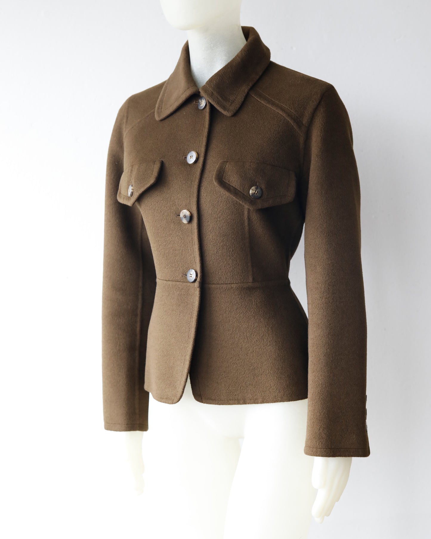 Prada FW 1993 Runway Cashmere Jacket