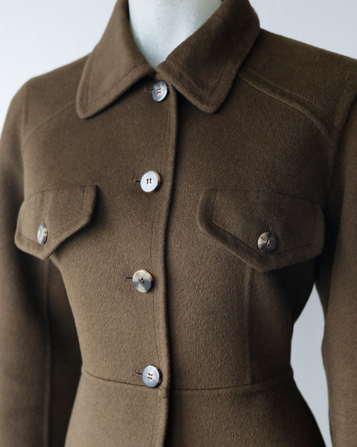 Prada FW 1993 Runway Cashmere Jacket