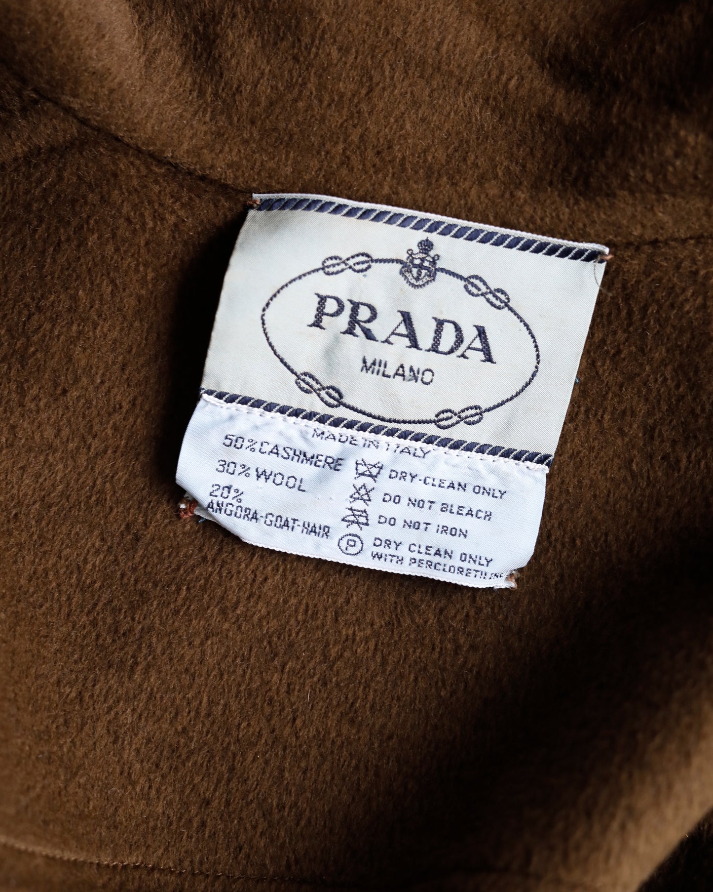 Prada FW 1993 Runway Cashmere Jacket
