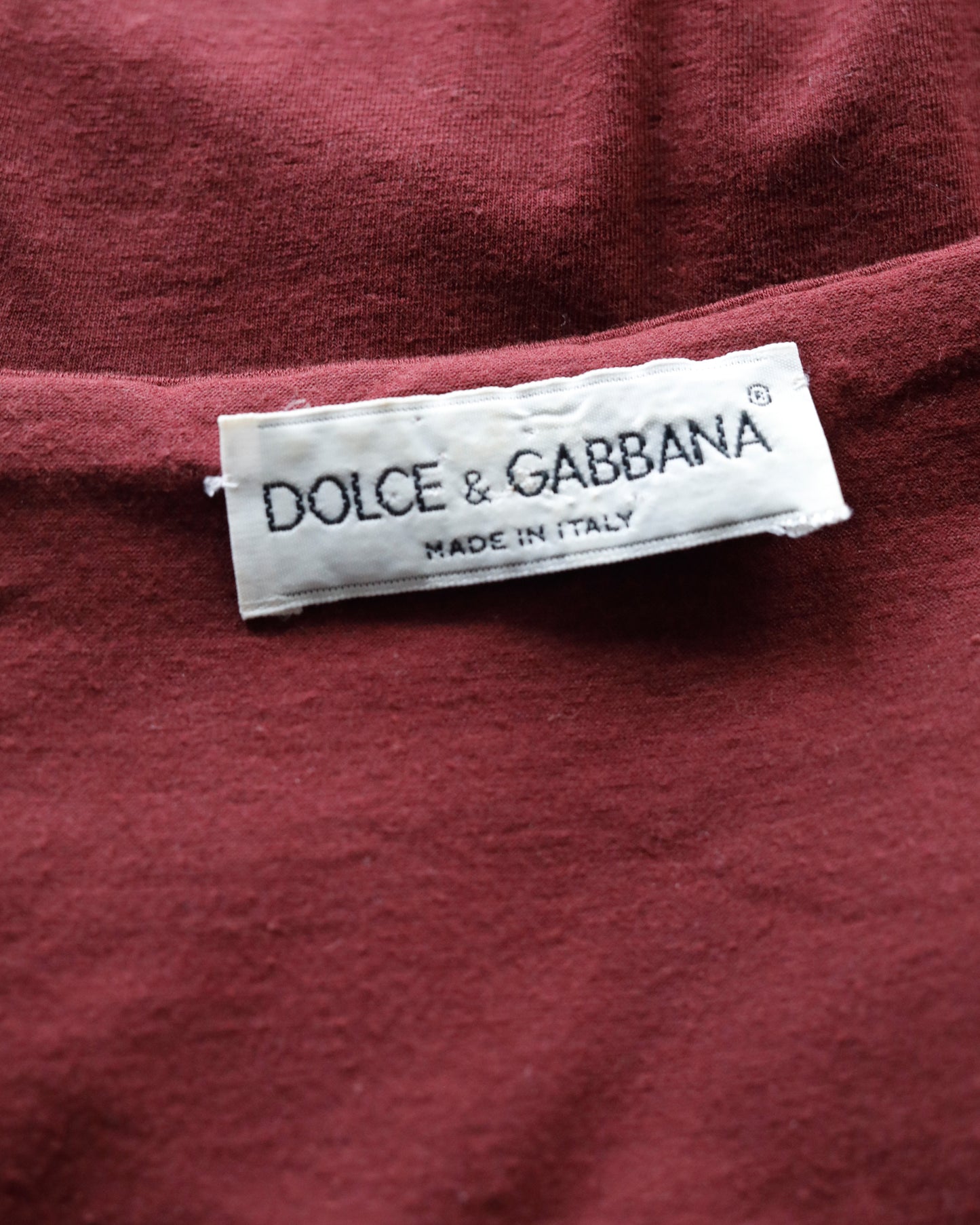SS 1990 Dolce & Gabbana Silk Siren Dress