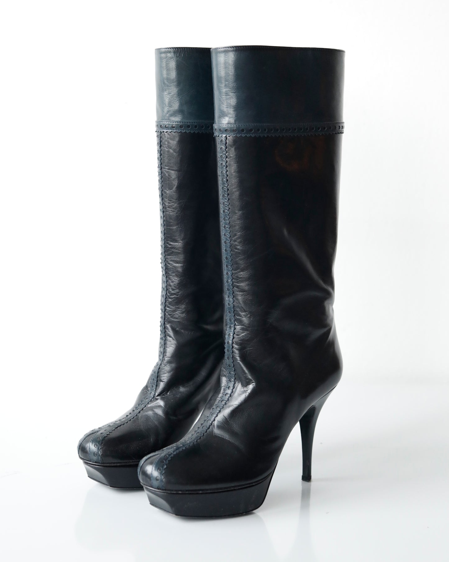 Yves Saint Laurent Platform Boots