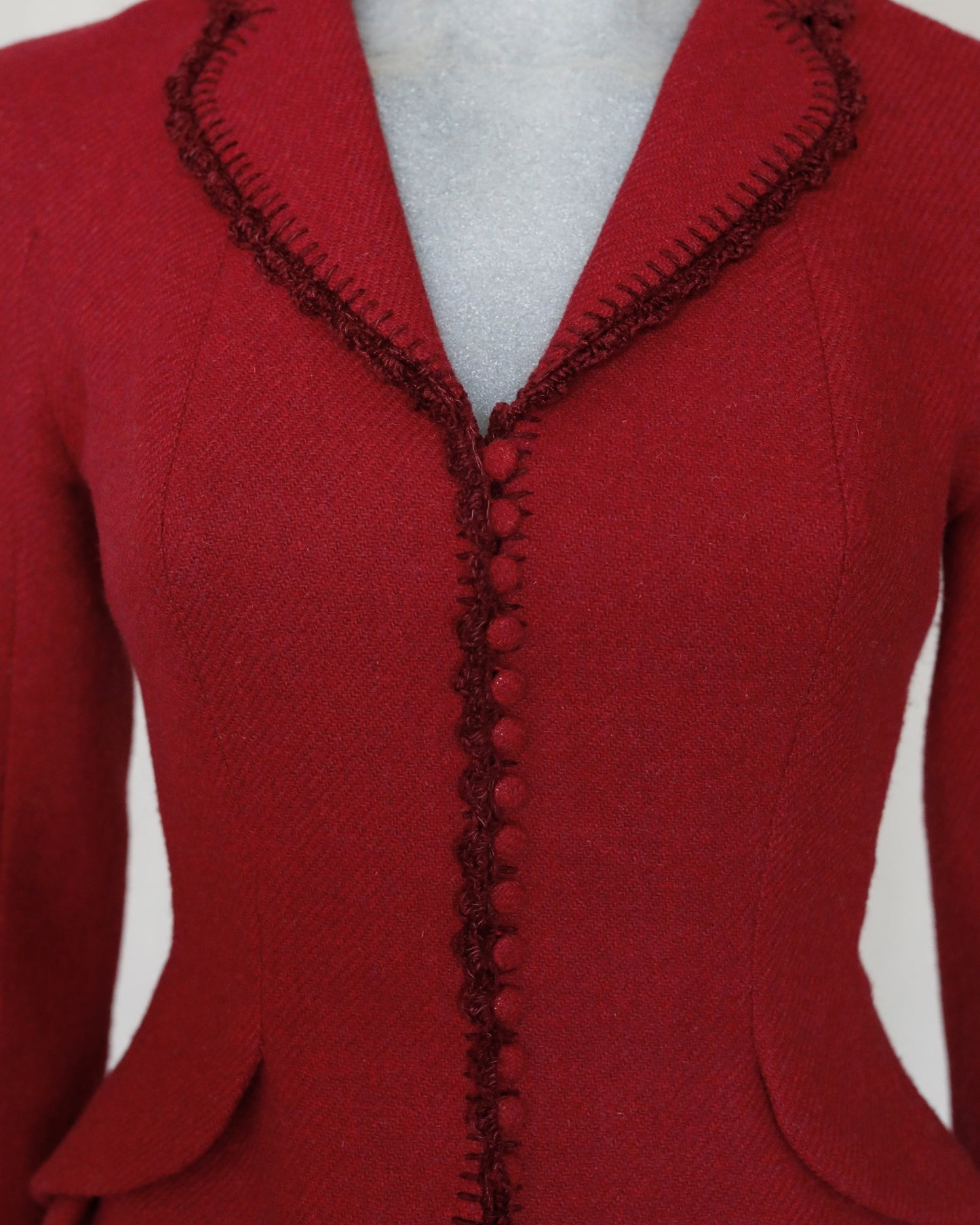 John Galliano FW 1998 Runway Wool Blazer