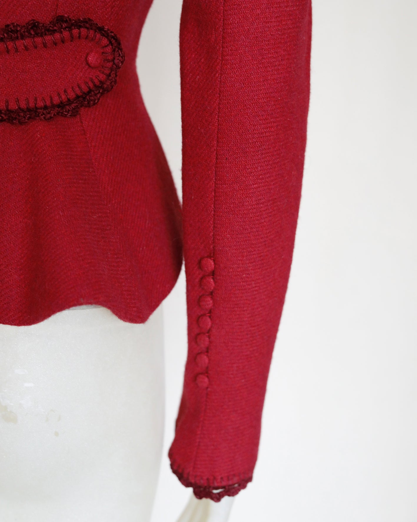 John Galliano FW 1998 Runway Wool Blazer