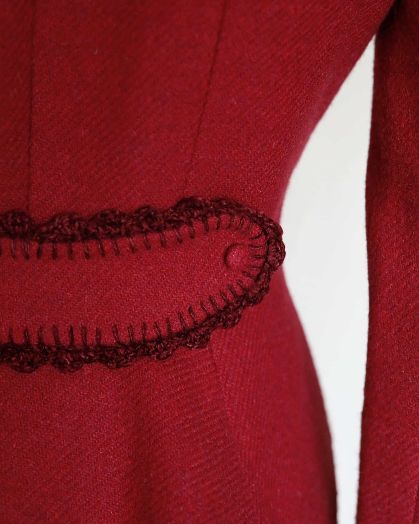 John Galliano FW 1998 Runway Wool Blazer