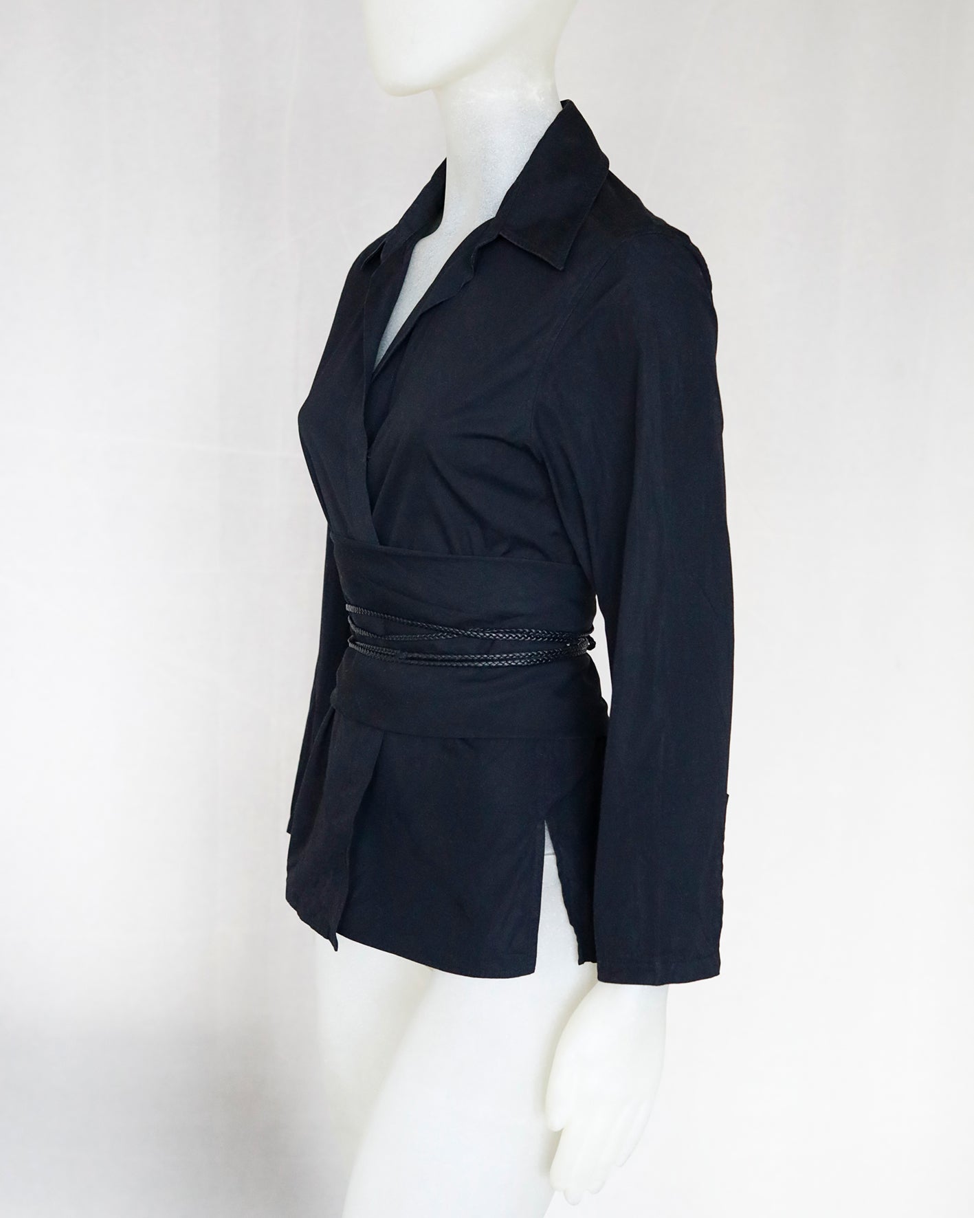 Gucci by Tom Ford FW 2002 with Obi Belt Blouse