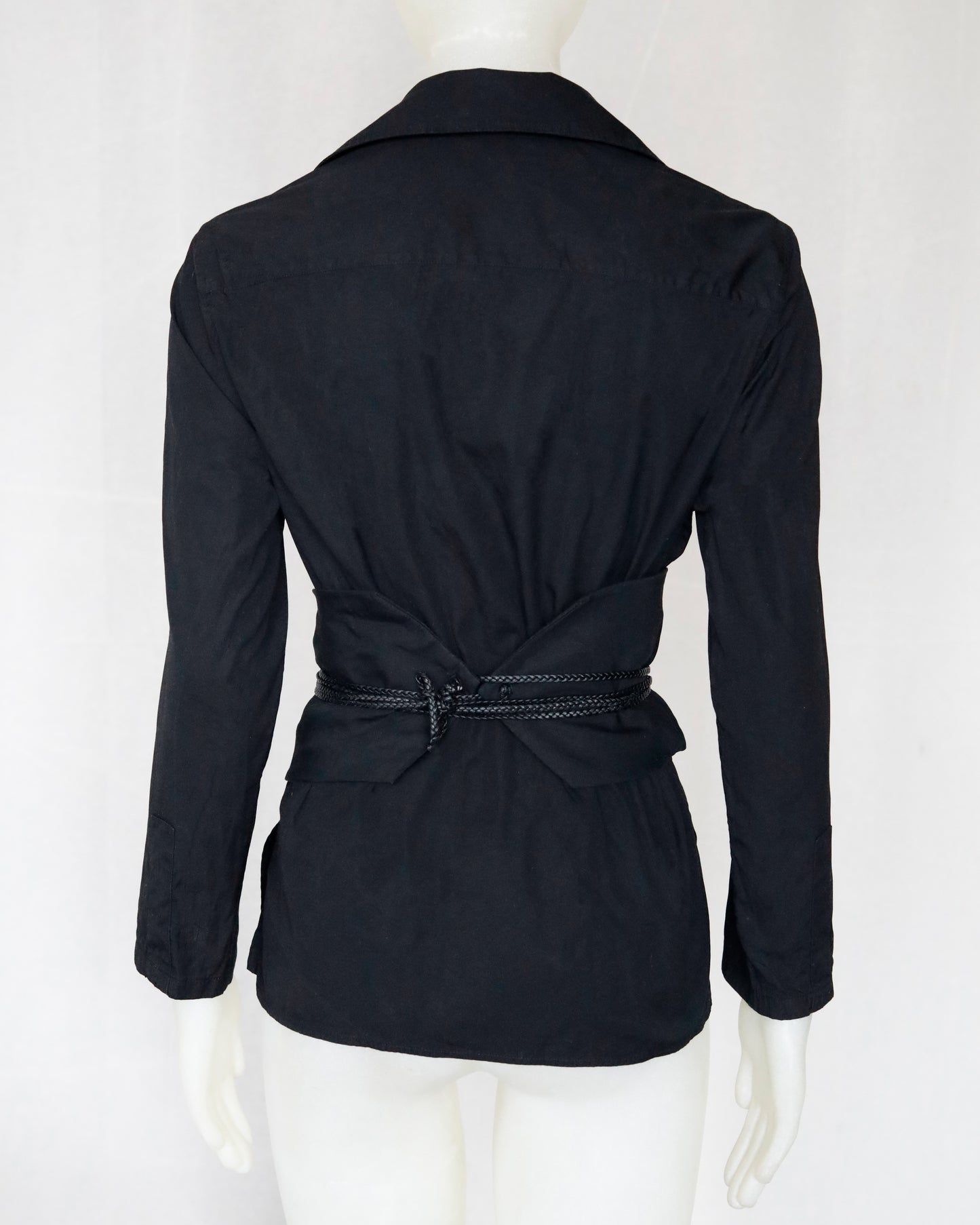 Gucci by Tom Ford FW 2002 with Obi Belt Blouse