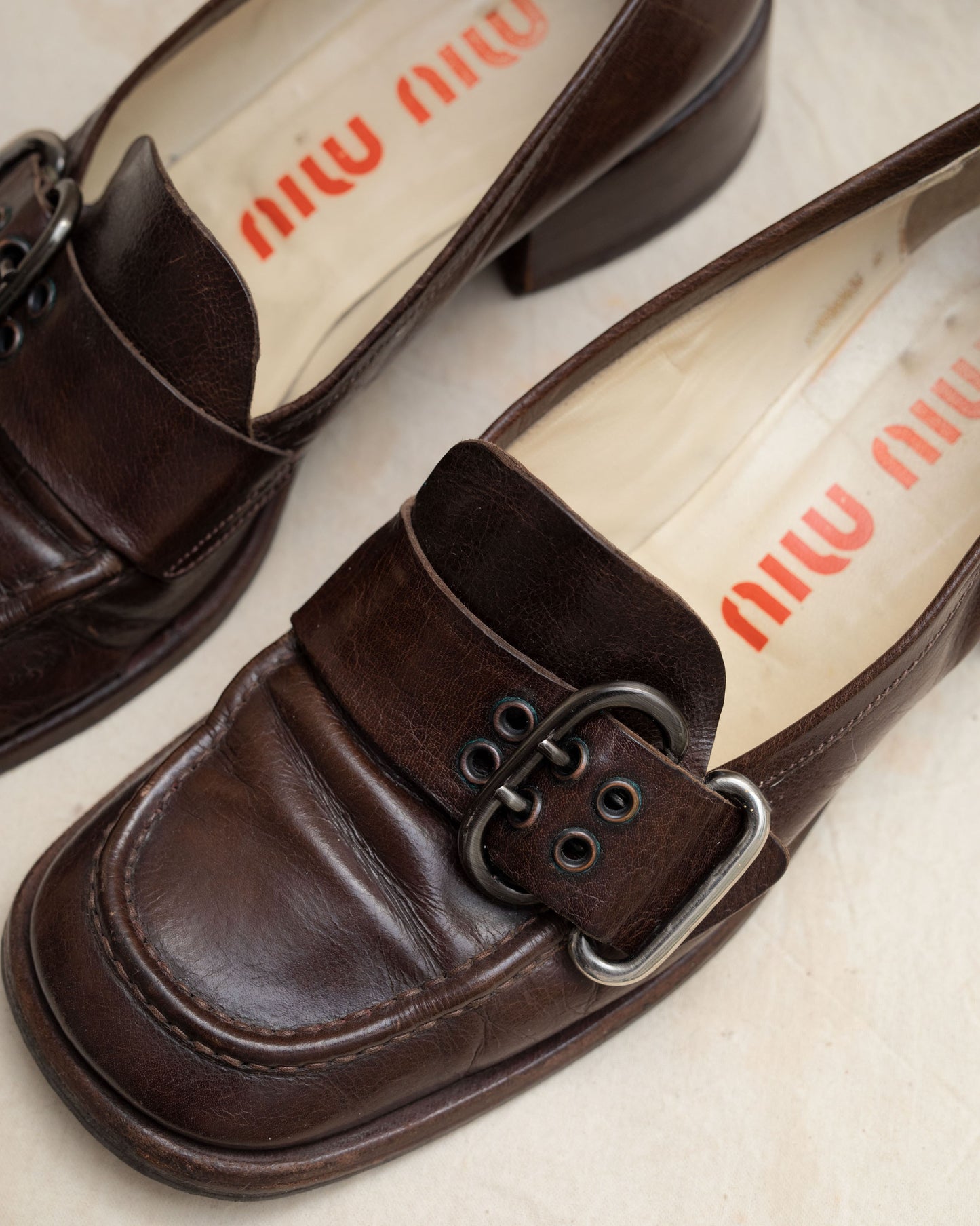 Chunky Miu Miu Loafers