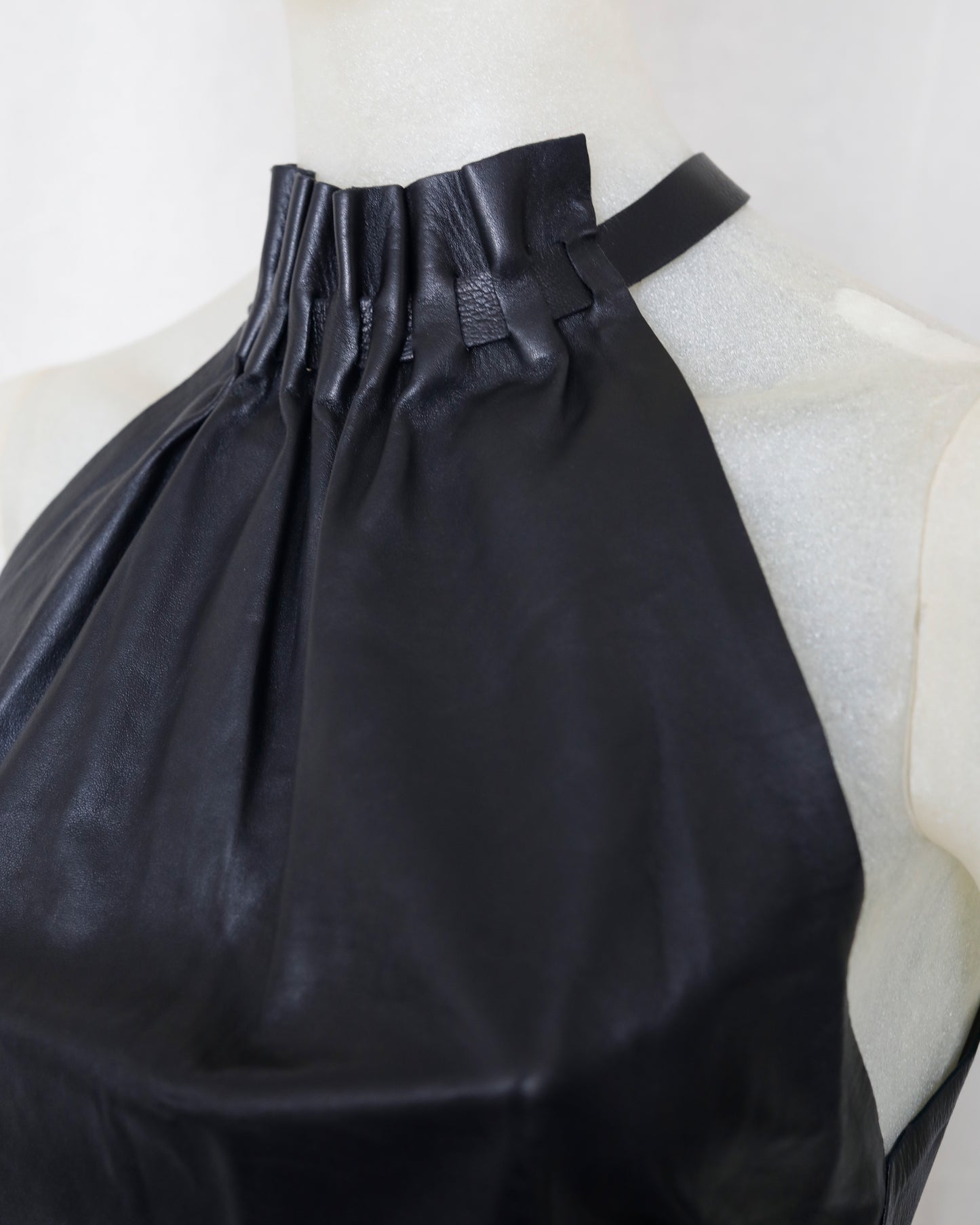 Gucci FW 1999 Runway Leather Top