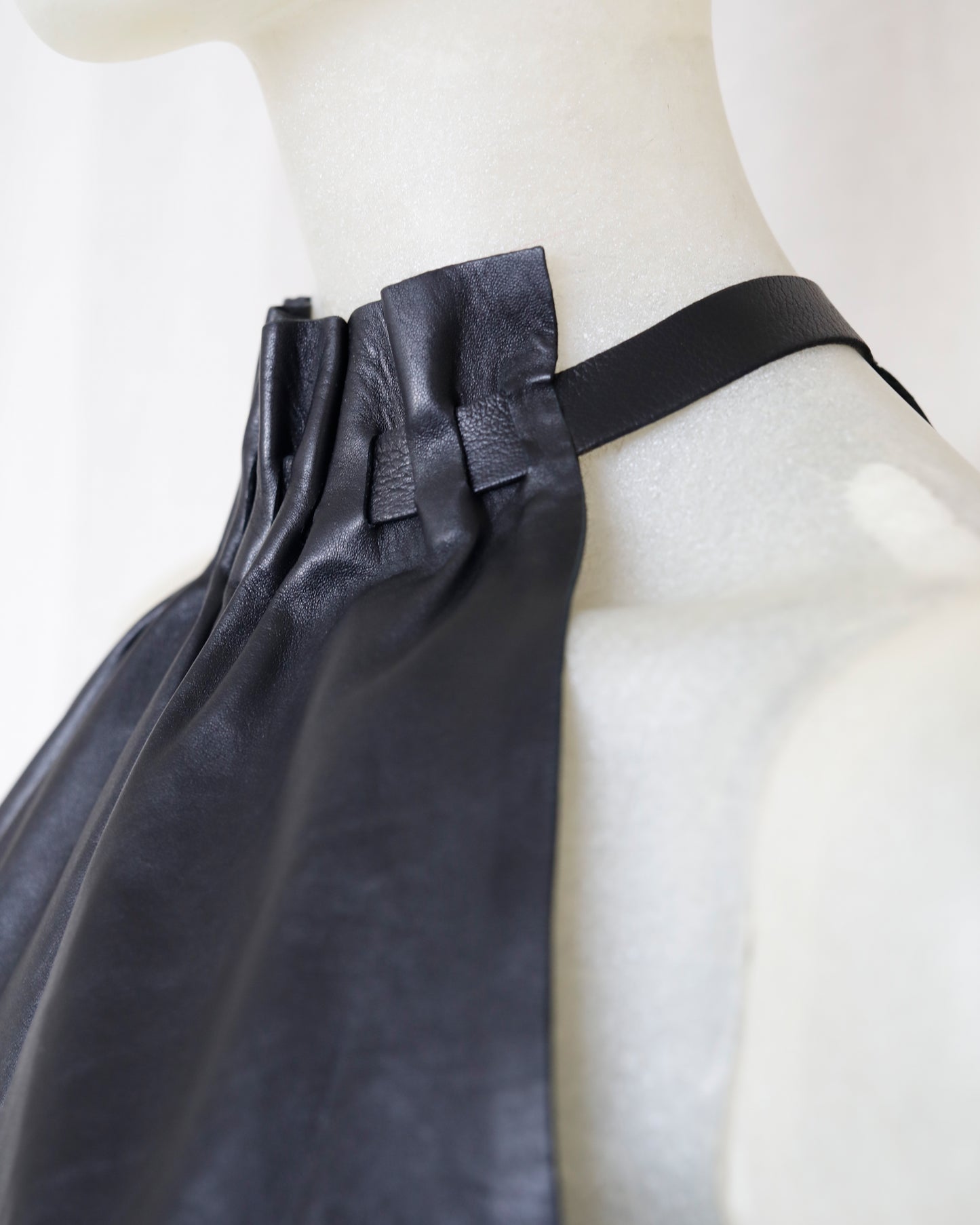 Gucci FW 1999 Runway Leather Top