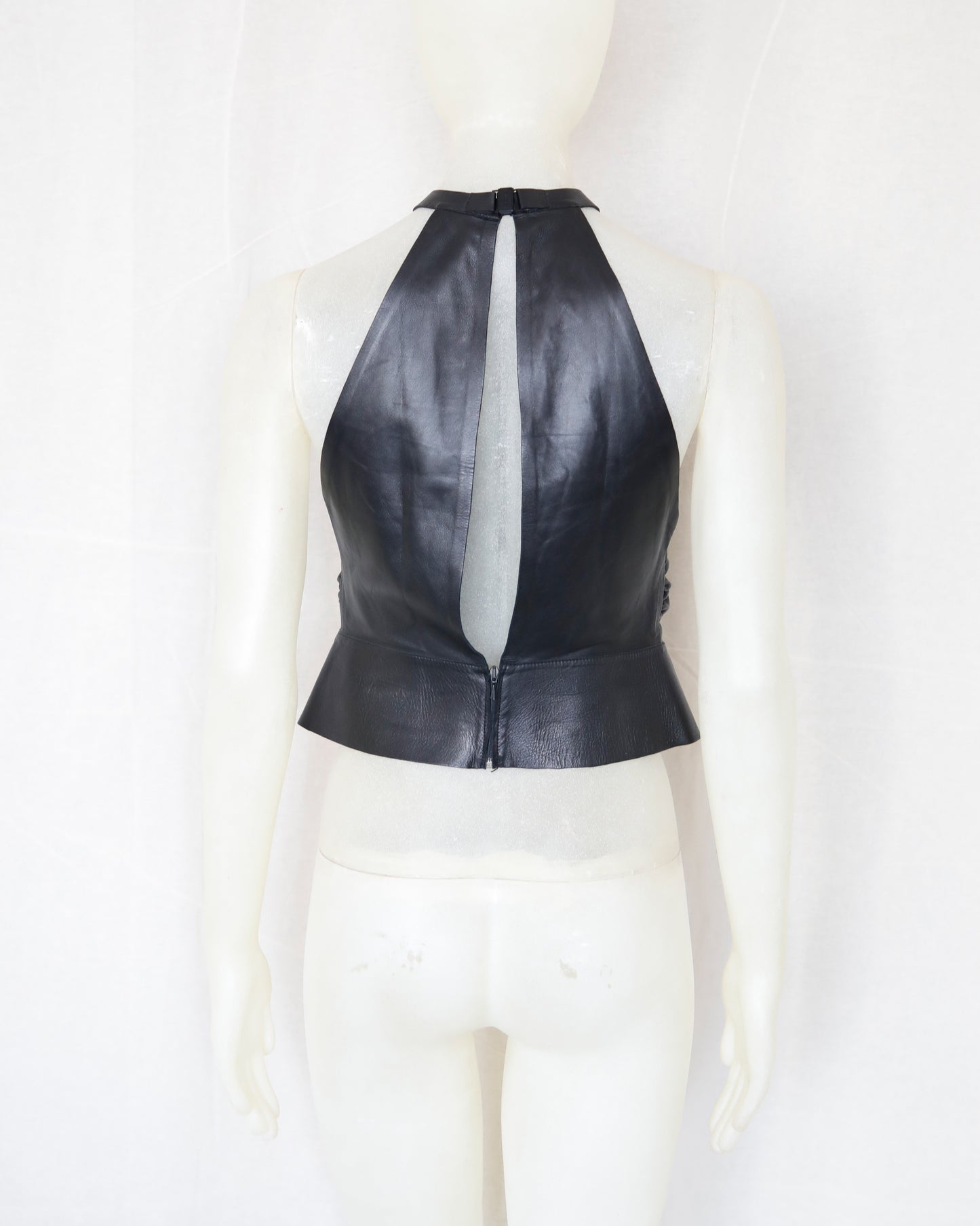 Gucci FW 1999 Runway Leather Top