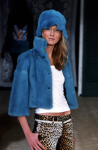 FW 1999 runway Dolce & Gabbana Fur Bucket Hat